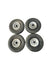 Set 4 cerchi in ferro R16 con gomme grigi Renault Master III (2010 - >) cod.403000037R 225 / 65 R16C - F&P CRASH SRLS - Ricambi Usati