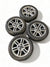 Set 4 cerchi in lega Mini Cooper SD 2.0 (2013) originali 195/55 R16 - F&P CRASH SRLS - Ricambi Usati