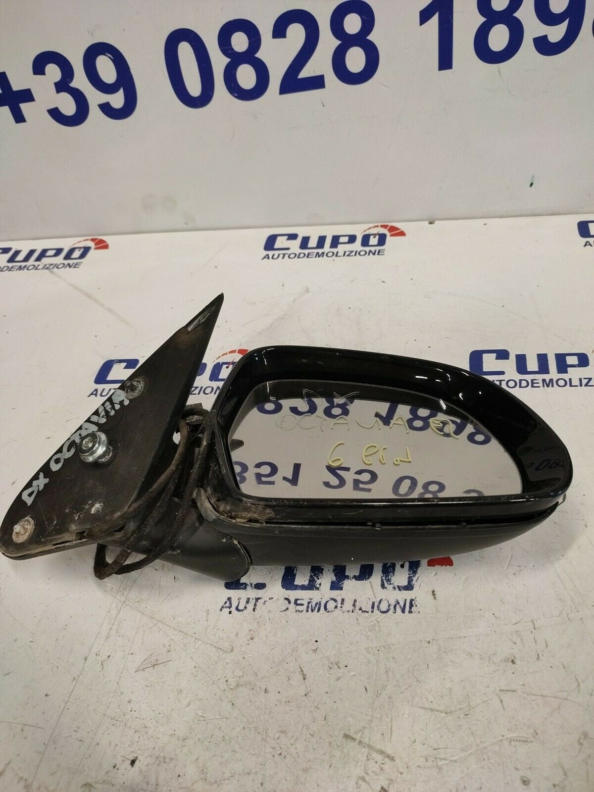 Specchietto Retrovisore Dx El T C/Fan C/P Skoda Octavia 2005 2009 - F&amp;P CRASH SRLS - Ricambi Usati