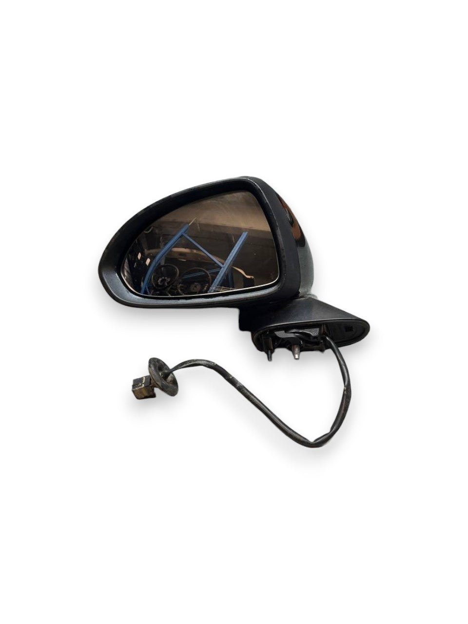 Specchio / Specchietto Retrovisore Elettrico 5 Pin / Fili esterno sinistro (sx) Nero Opel Corsa E (2015>) cod: E1020873 - F&P CRASH SRLS - Ricambi Usati