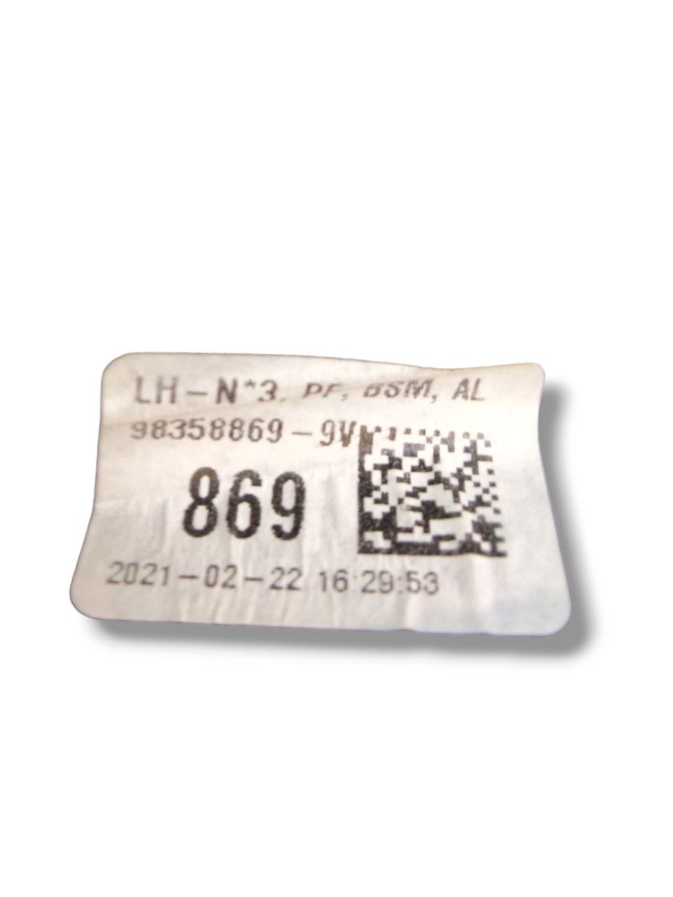 Specchio / Specchietto Retrovisore esterno sinistro sx elettrico 10 pin Opel Mokka B ( 2020>) cod.98358869 - F&P CRASH SRLS - Ricambi Usati