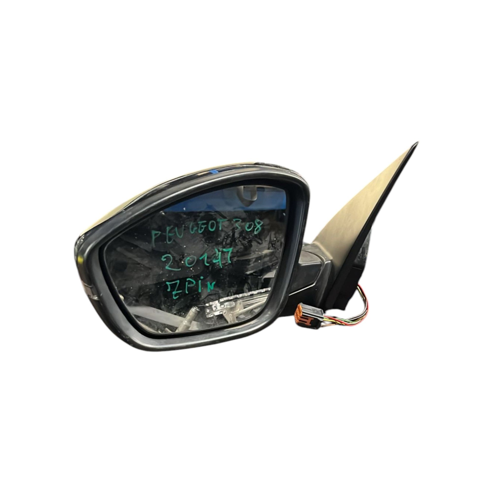 Specchio / Specchietto Retrovisore Sinistro Elettrico 7 Pin Peugeot 308 cod:98088641XT (2014 ) - F&P CRASH SRLS - Ricambi Usati