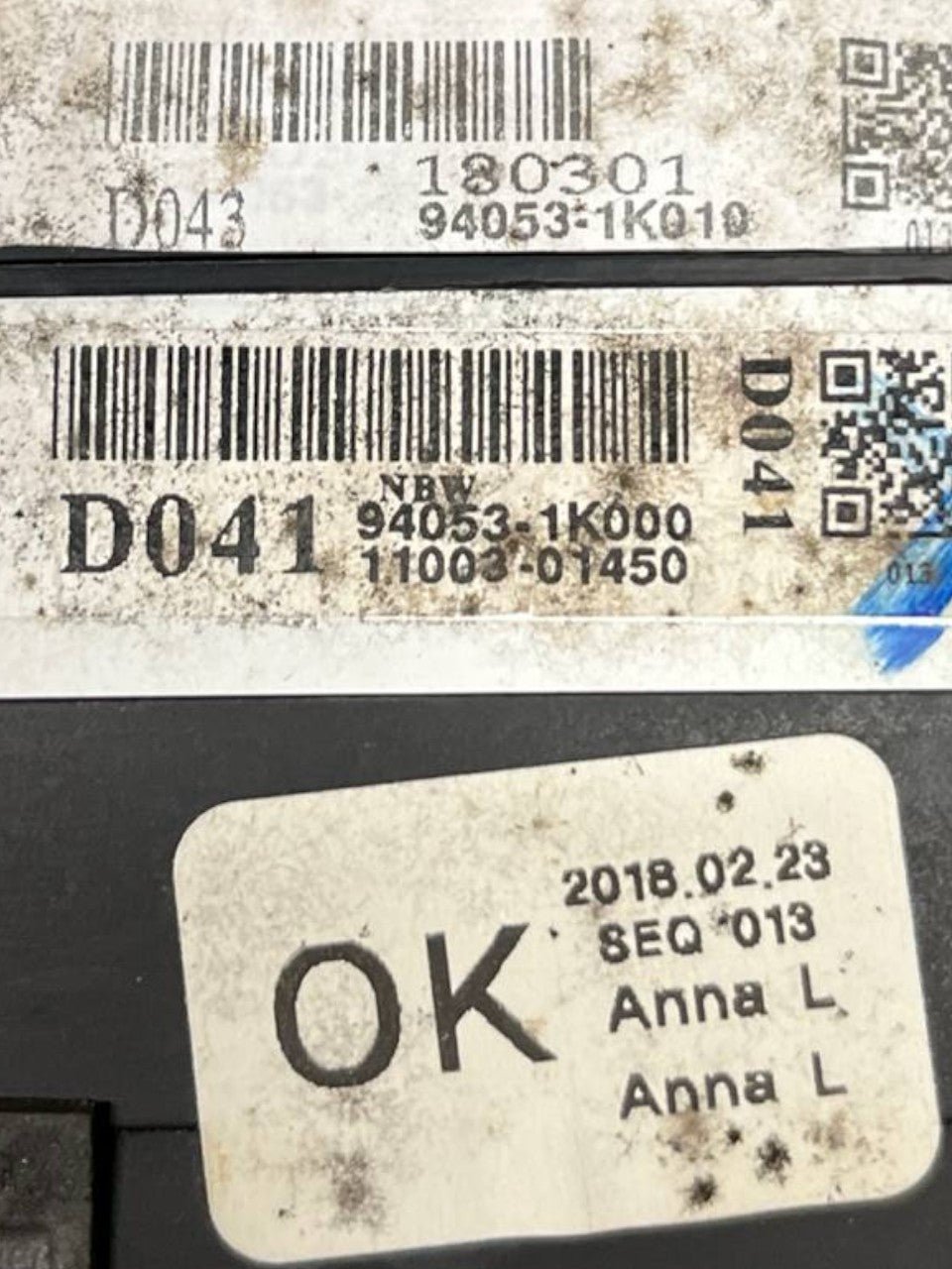 Tachimetro Hyundai IX20 1.4 Benzina cod.94053 - 1K000 (2010 - 2019) / Contachilometri / Quadro Strumenti - F&P CRASH SRLS - Ricambi Usati