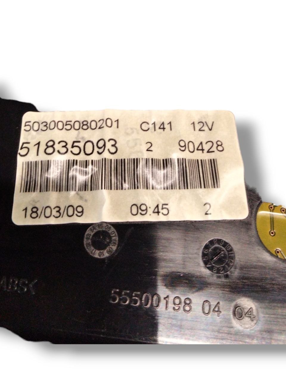 Tachimetro/Quadro Strumenti/Contachilometri Lancia Delta (2008 - 2014)cod.51835093 1.6 diesel - F&P CRASH SRLS - Ricambi Usati