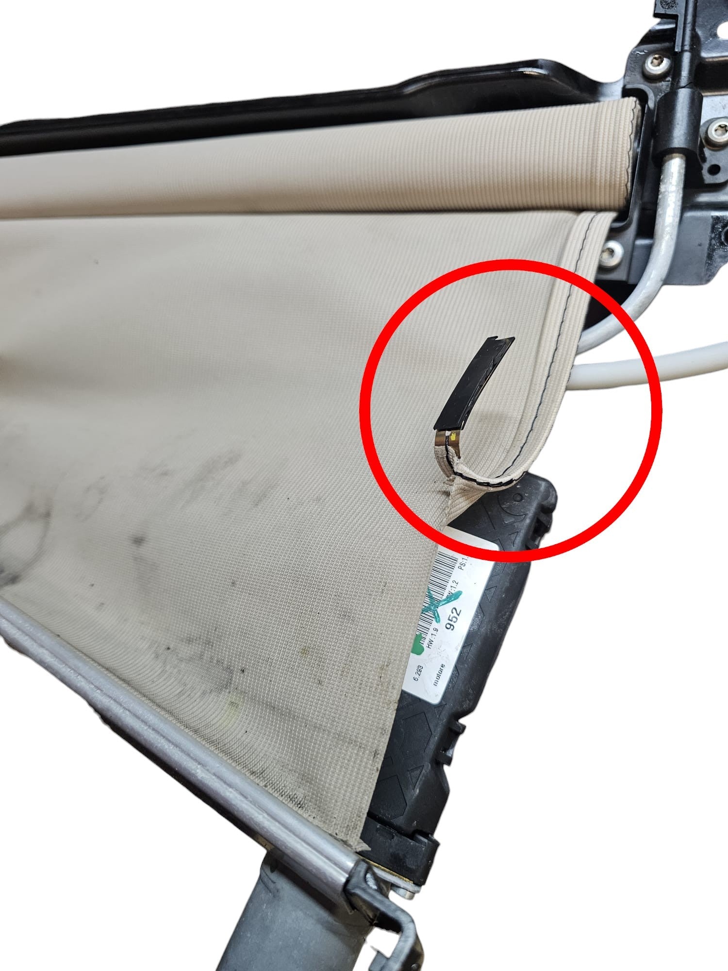 Tendina Parasole Tetto Panoramico Alfa Romeo Giulia Cod:9518827F (2016 - >) - F&P CRASH SRLS - Ricambi Usati