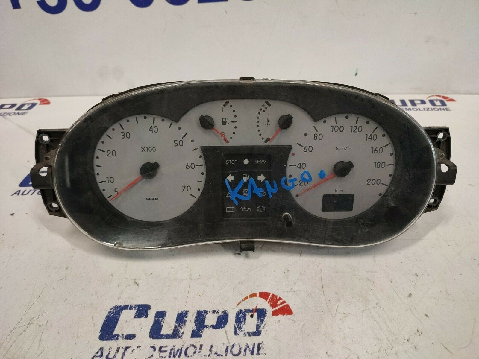 Veglia quadro strumenti Renault Kangoo 8200103750 - F&P CRASH SRLS - Ricambi Usati