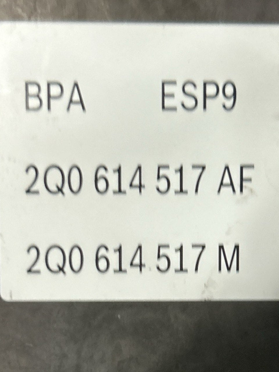 Volkswagen T - Cross 1.6 Diesel (2019 > ) cod . 2Q0614517AF Centralina / Pompa ABS - F&P CRASH SRLS - Ricambi Usati